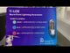 TALOS Wall Powered Standard Lightning Detector w/14"x14" Safety Information Sign