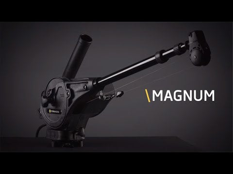 Downrigger eléctrico Cannon Magnum 10 TS con cubierta negra