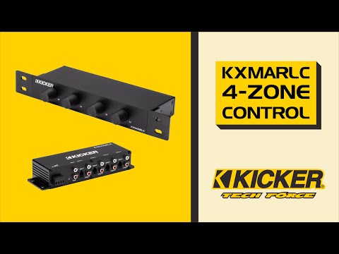 Controlador de volumen de zona KICKER KXMA
