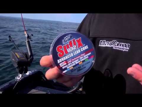 Sufix 832 Advanced Lead Core - 18lb - 10-Color Metered - 100 yds