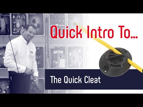 Barton Marine Quick Cleat - Acero inoxidable - 3/8"