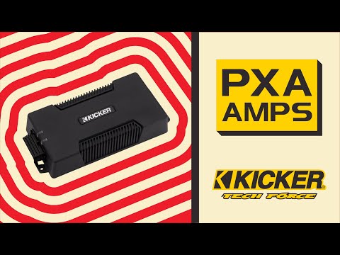 KICKER 300W Mono Subwoofer Amplifier