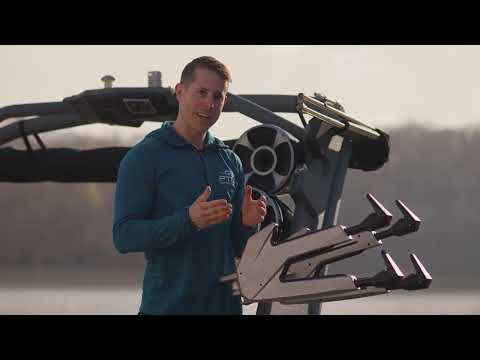 PTM Watersports Edgeforce Board Rack Pair - Titanium Grey