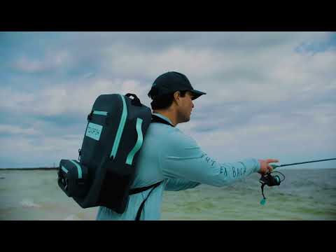 Toadfish Waterproof Backpack + Sling - Sea Shell