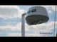 Soporte de radar de poste autonivelante Scanstrut LMP-1 - Domos Raymarine Garmin Navico de 2kW y 4kW