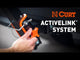 Vástago receptor CURT ActiveLink de 1-1/4" - Hasta 3500 lbs