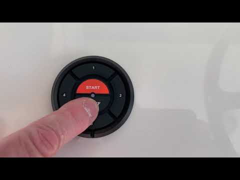 Encendido sin llave CoastKey Premium Plus para motores fueraborda Mercury triples con parada/arranque sin llave, parada/arranque remoto y ajuste/basculación remotos Ecos