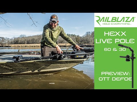 RAILBLAZA HEXX Live Pole 30