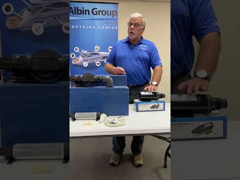 Albin Group 12 Gallon (47L) Waste Water Tank CPL Diaphragm - 12V