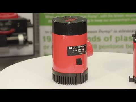Johnson Pump Heavy Duty Bilge Pump 4000 GPH - 24V