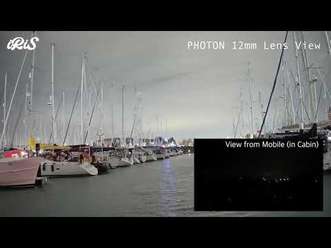 Iris Photon Ultra Low-Light 4K Night Vision Camera w/12mm Lens - White