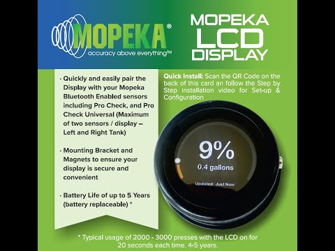Mopeka Pro Check Universal f/Poly Tanks w/Primer & Mounting Collar