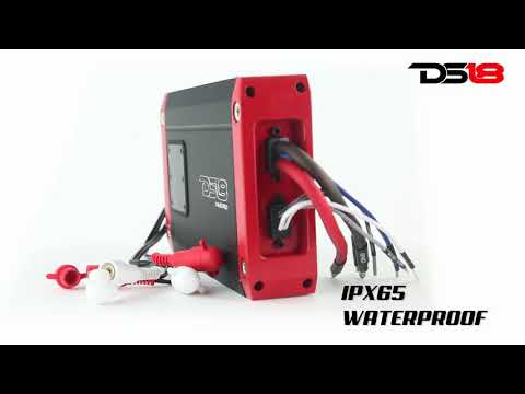 Amplificador marino digital de 2 canales DS18 HYDRO de rango completo - 600W