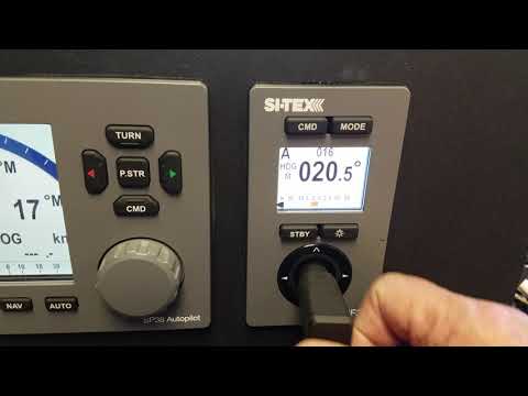 SI-TEX SP38-18 Autopilot Core Pack Including Compact GPS Compass & RotaryFeedback, No Pump