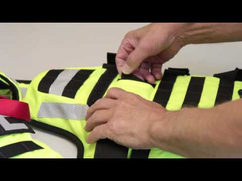 First Watch HBV-100 High Buoyancy Rescue Vest - Red/Black - XL to 3XL