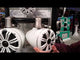 KICKER KMTC65 6.5" LED Coaxial Dual Tower System - White w/White Grille