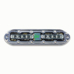 Shadow-Caster SCM-10 LED Underwater Light w/20' Cable - 316 SS Housing - Aqua Green