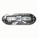 Shadow-Caster SCM-6 LED Underwater Light w/20' Cable - 316 SS Housing - Great White